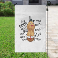 Funny Burnt Peanut Garden Flag Goop Bungulato Homage