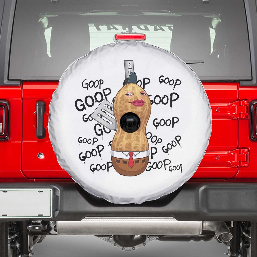 Funny Burnt Peanut Spare Tire Cover Goop Bungulato Homage