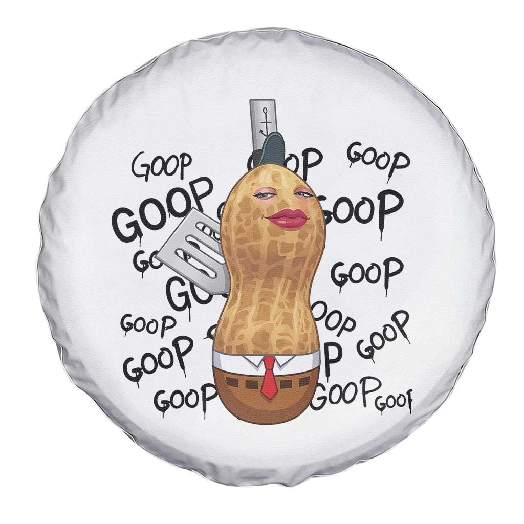Funny Burnt Peanut Spare Tire Cover Goop Bungulato Homage