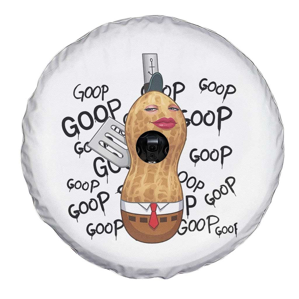 Funny Burnt Peanut Spare Tire Cover Goop Bungulato Homage