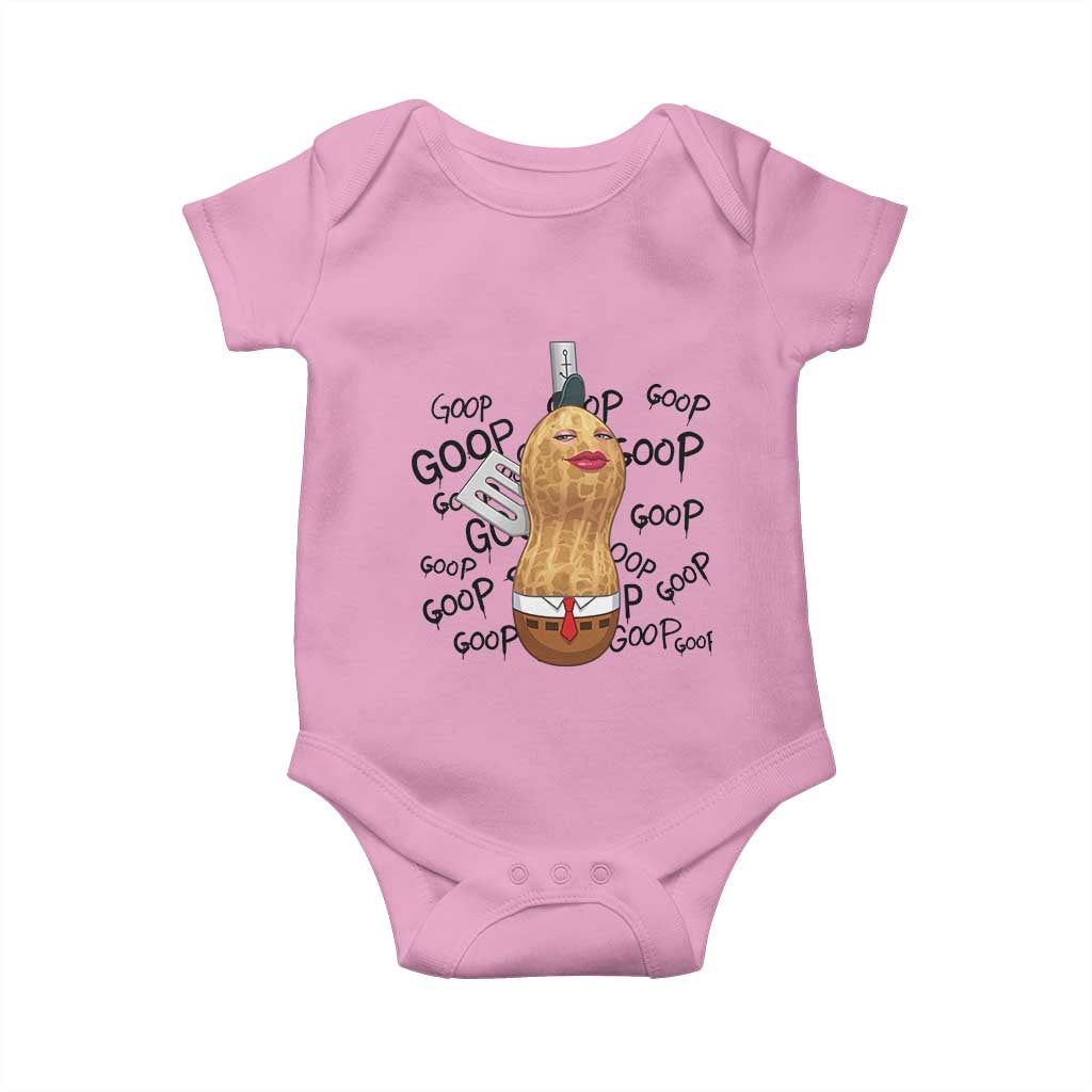 Funny Burnt Peanut Baby Onesie Goop Bungulato Homage