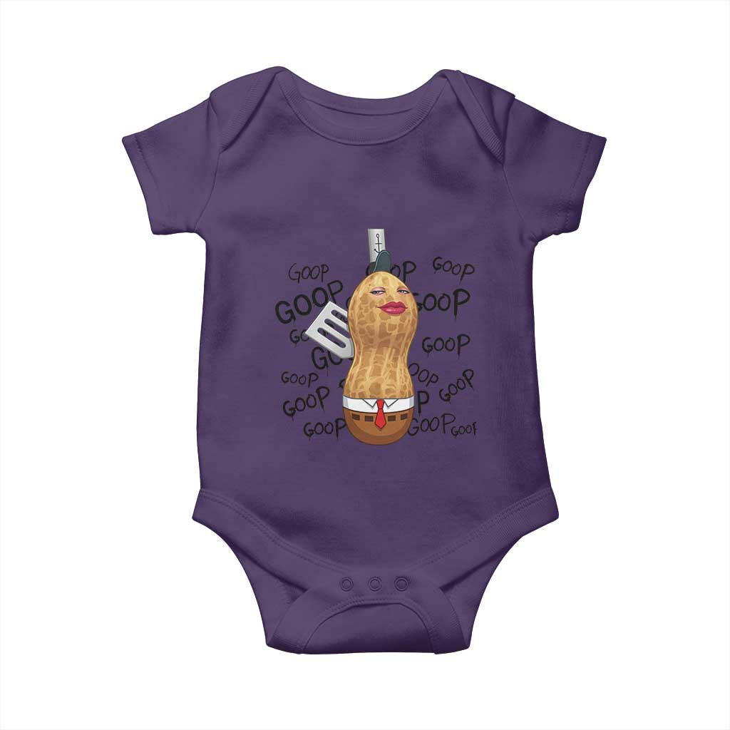 Funny Burnt Peanut Baby Onesie Goop Bungulato Homage