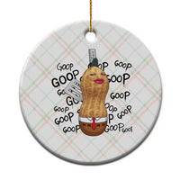 Funny Burnt Peanut Ceramic Ornament Goop Bungulato Homage