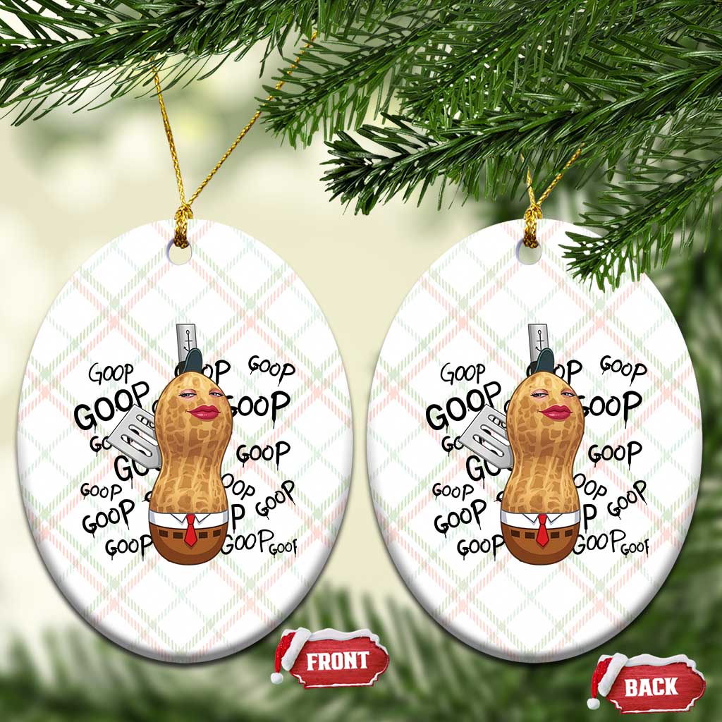 Funny Burnt Peanut Ceramic Ornament Goop Bungulato Homage
