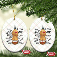 Funny Burnt Peanut Ceramic Ornament Goop Bungulato Homage