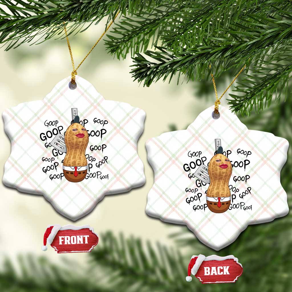 Funny Burnt Peanut Ceramic Ornament Goop Bungulato Homage