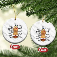 Funny Burnt Peanut Ceramic Ornament Goop Bungulato Homage