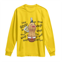Funny Burnt Peanut Long Sleeve Shirt Goop Bungulato Homage
