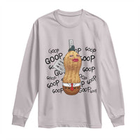 Funny Burnt Peanut Long Sleeve Shirt Goop Bungulato Homage