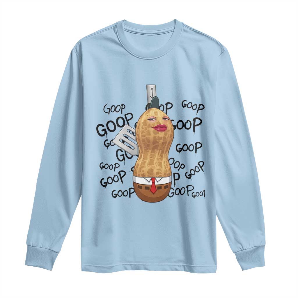 Funny Burnt Peanut Long Sleeve Shirt Goop Bungulato Homage