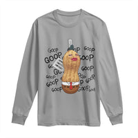 Funny Burnt Peanut Long Sleeve Shirt Goop Bungulato Homage