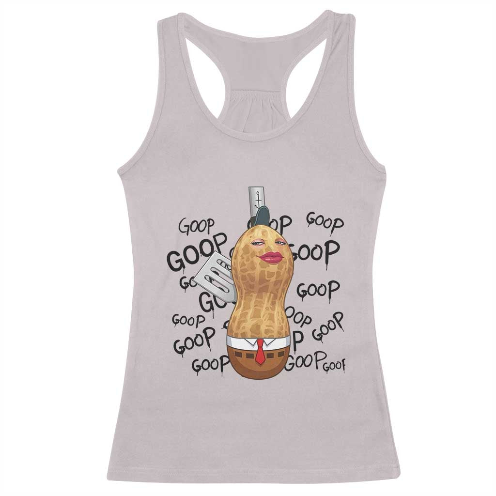 Funny Burnt Peanut Racerback Tank Top Goop Bungulato Homage