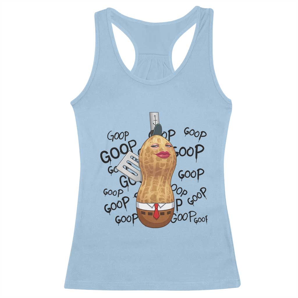 Funny Burnt Peanut Racerback Tank Top Goop Bungulato Homage