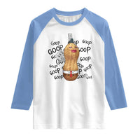 Funny Burnt Peanut Raglan Shirt Goop Bungulato Homage