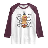 Funny Burnt Peanut Raglan Shirt Goop Bungulato Homage