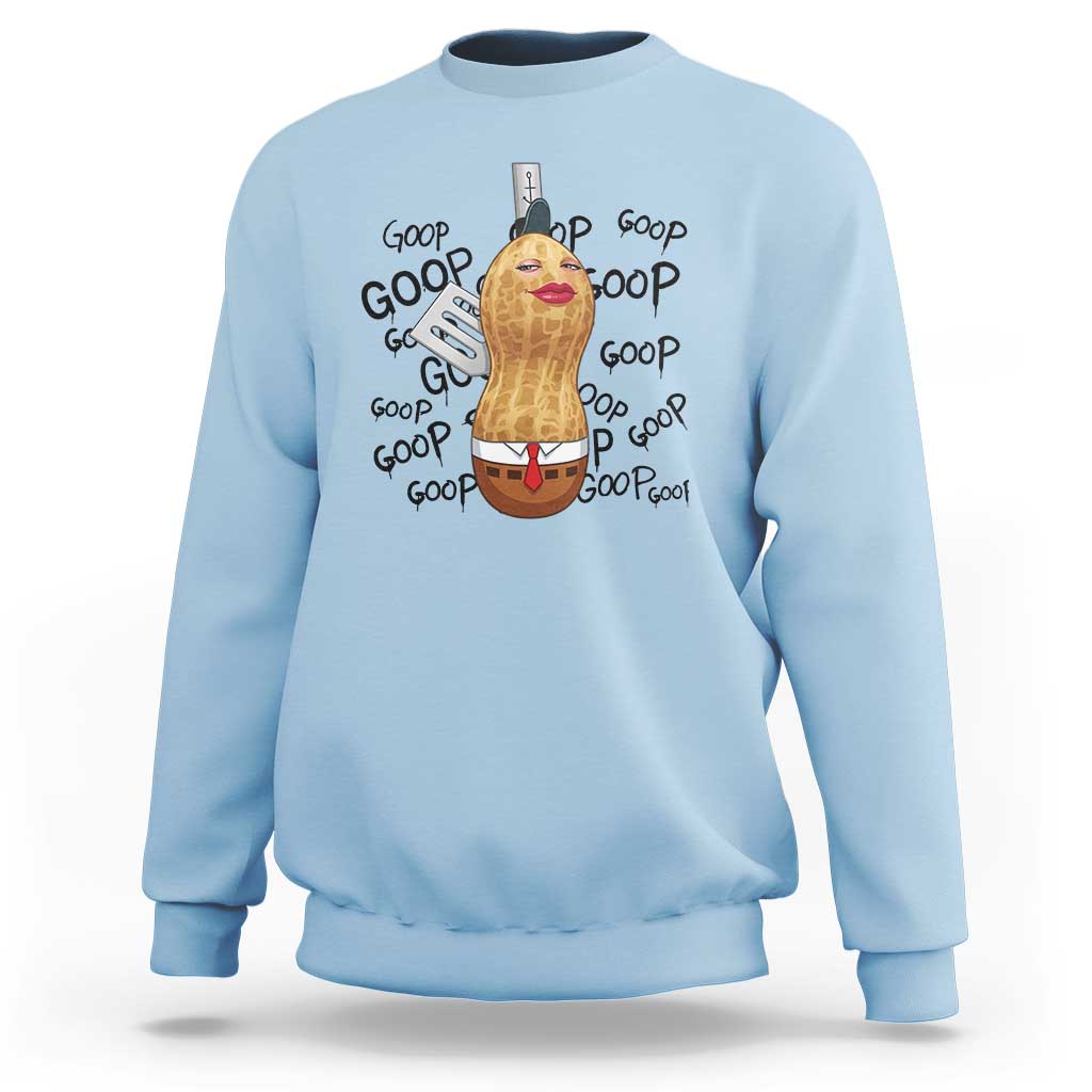 Funny Burnt Peanut Sweatshirt Goop Bungulato Homage