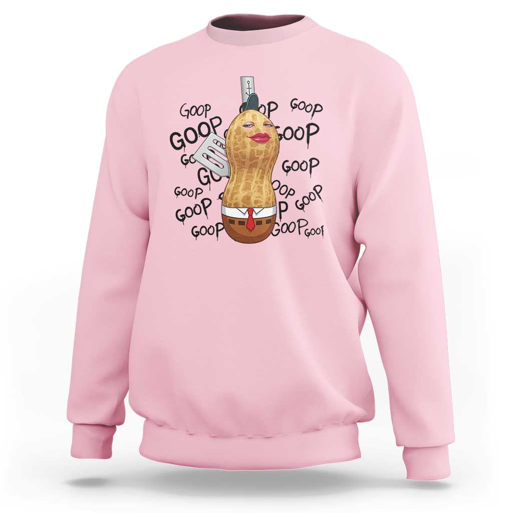 Funny Burnt Peanut Sweatshirt Goop Bungulato Homage