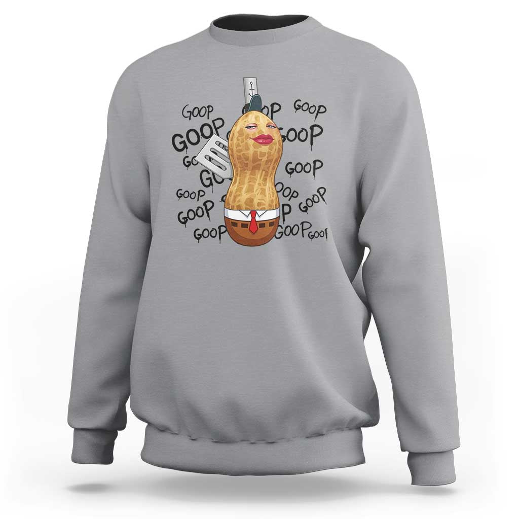 Funny Burnt Peanut Sweatshirt Goop Bungulato Homage