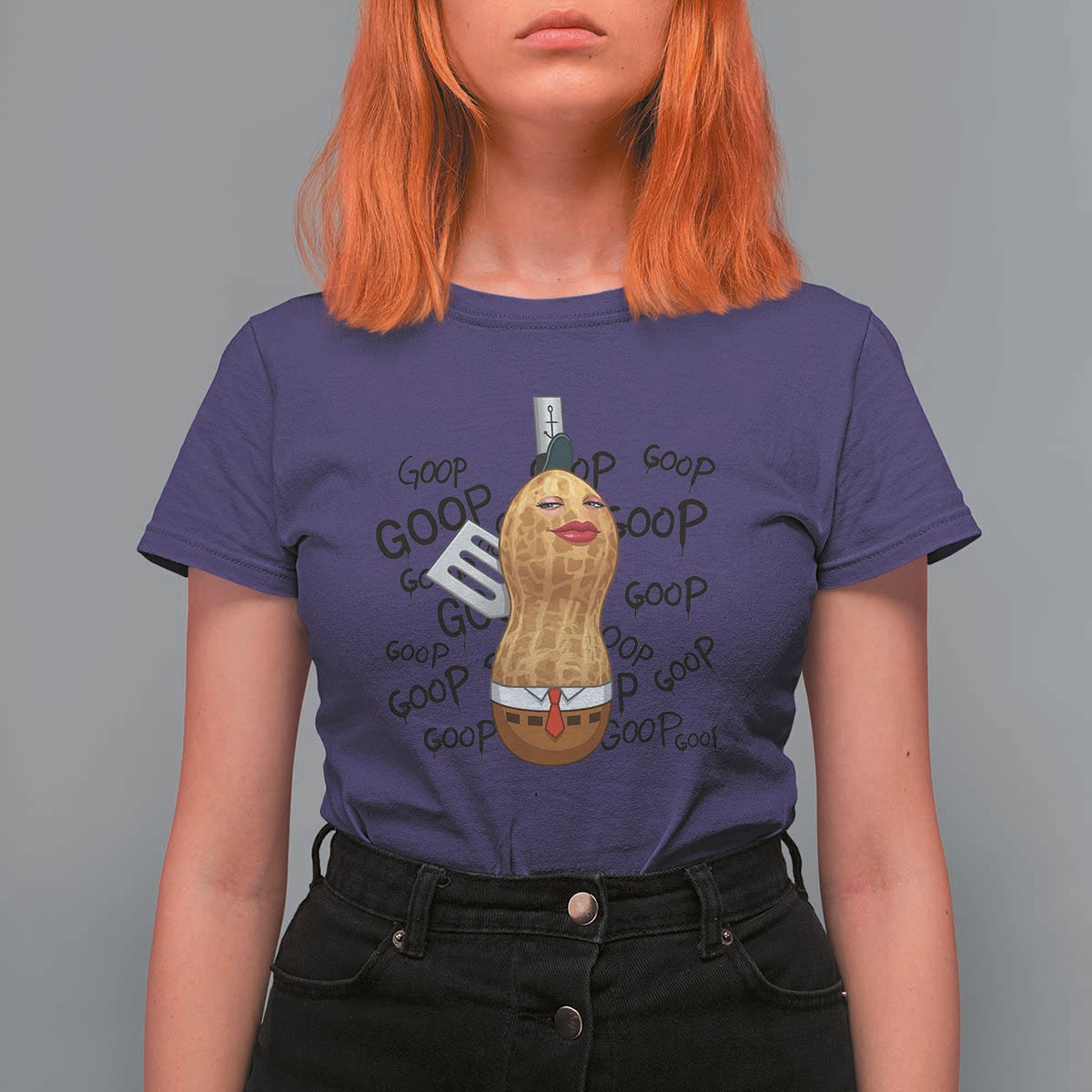 Funny Burnt Peanut T Shirt For Women Goop Bungulato Homage
