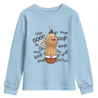 Funny Burnt Peanut Youth Sweatshirt Goop Bungulato Homage