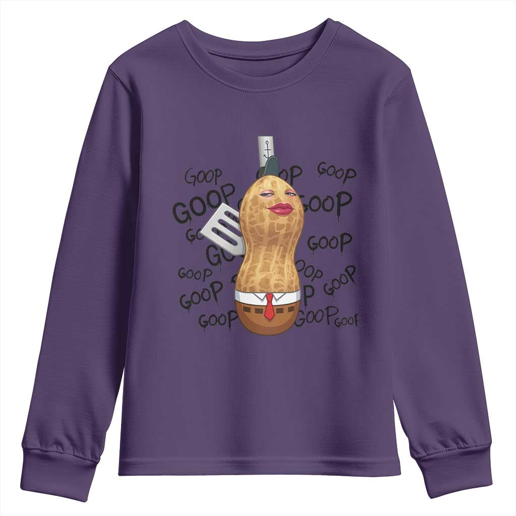 Funny Burnt Peanut Youth Sweatshirt Goop Bungulato Homage