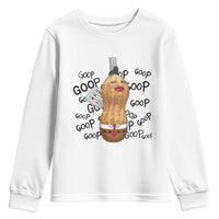 Funny Burnt Peanut Youth Sweatshirt Goop Bungulato Homage