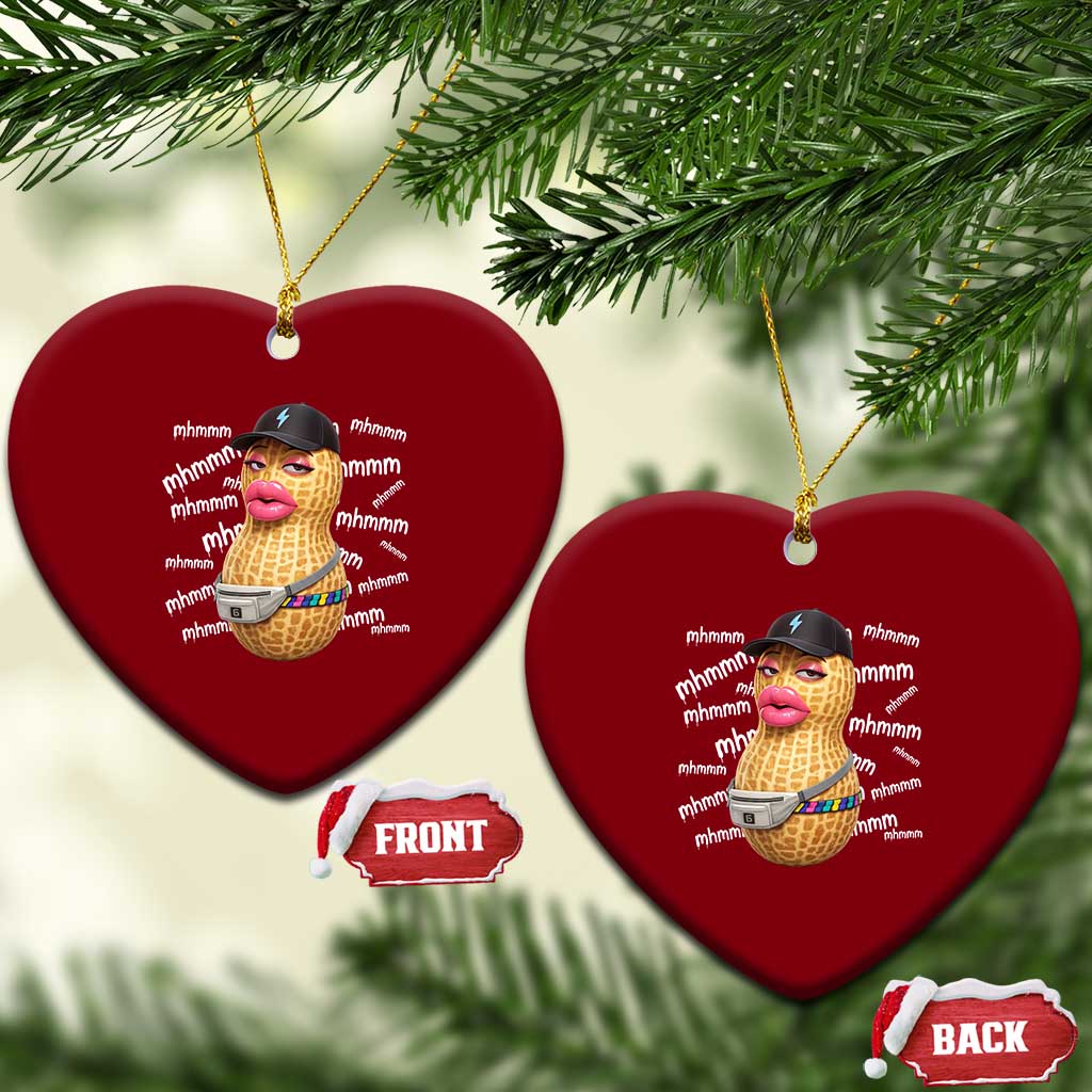Funny Burnt Peanut Goop Ceramic Ornament Mhmmm Goop Bungulato