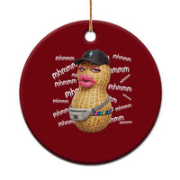 Funny Burnt Peanut Goop Ceramic Ornament Mhmmm Goop Bungulato