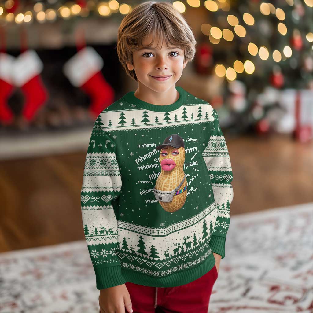 Funny Burnt Peanut Goop Ugly Christmas Sweater Mhmmm Goop Bungulato