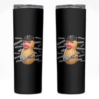 Funny Burnt Peanut Goop Skinny Tumbler Mhmmm Goop Bungulato