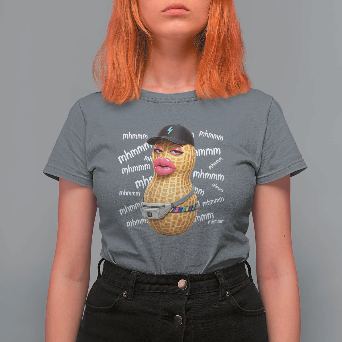 Funny Burnt Peanut Goop T Shirt For Women Mhmmm Goop Bungulato