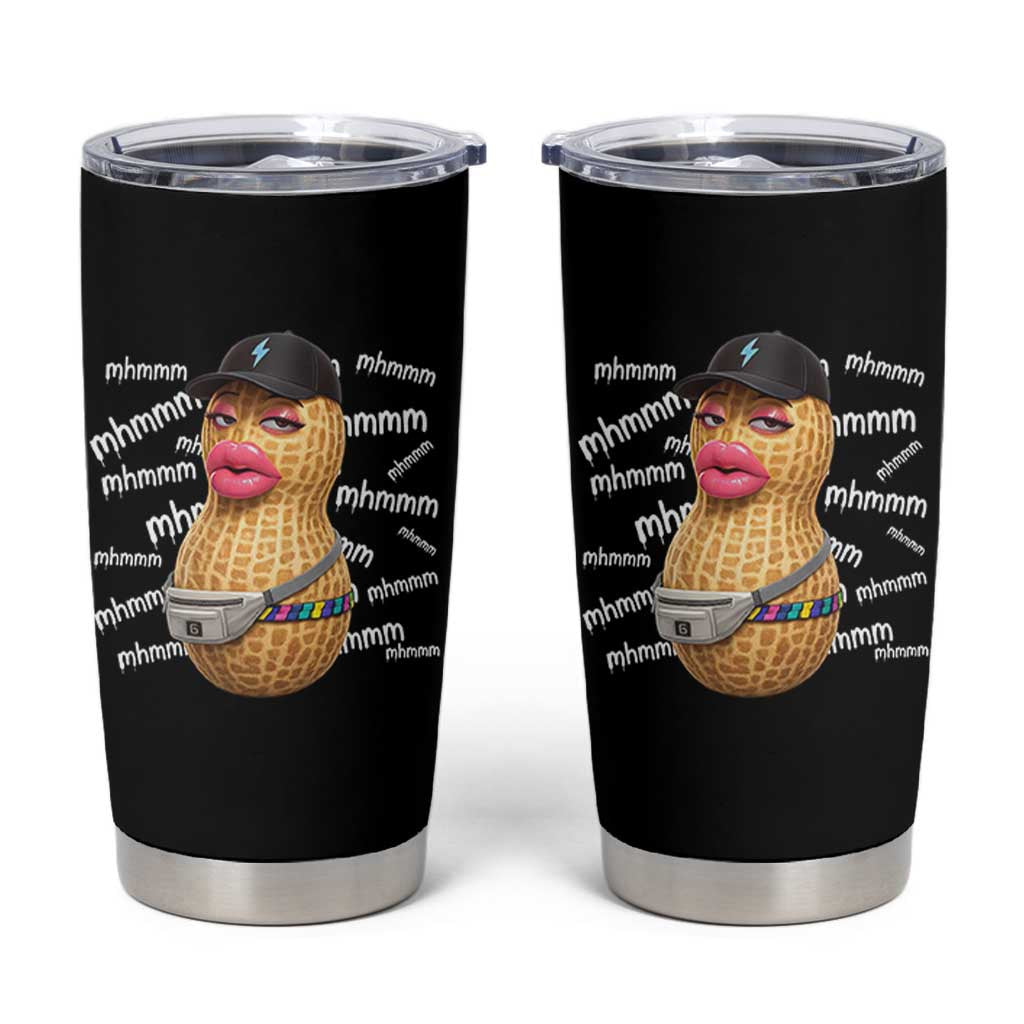 Funny Burnt Peanut Goop Tumbler Cup Mhmmm Goop Bungulato