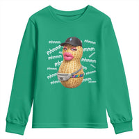 Funny Burnt Peanut Goop Youth Sweatshirt Mhmmm Goop Bungulato