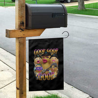 Funny Burnt Peanut Goop Garden Flag Bungulato 90s Bootleg Meme Trendy