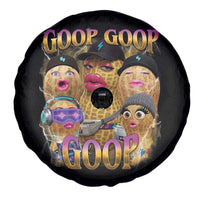Funny Burnt Peanut Goop Spare Tire Cover Bungulato 90s Bootleg Meme Trendy