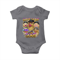 Funny Burnt Peanut Goop Baby Onesie Bungulato 90s Bootleg Meme Trendy