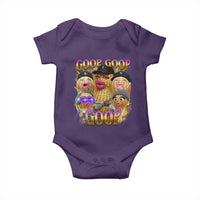 Funny Burnt Peanut Goop Baby Onesie Bungulato 90s Bootleg Meme Trendy