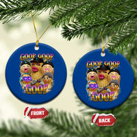Funny Burnt Peanut Goop Ceramic Ornament Bungulato 90s Bootleg Meme Trendy