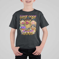Funny Burnt Peanut Goop T Shirt For Kid Bungulato 90s Bootleg Meme Trendy