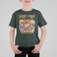 Funny Burnt Peanut Goop T Shirt For Kid Bungulato 90s Bootleg Meme Trendy