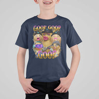 Funny Burnt Peanut Goop T Shirt For Kid Bungulato 90s Bootleg Meme Trendy
