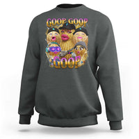 Funny Burnt Peanut Goop Sweatshirt Bungulato 90s Bootleg Meme Trendy