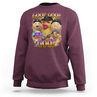 Funny Burnt Peanut Goop Sweatshirt Bungulato 90s Bootleg Meme Trendy