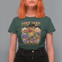 Funny Burnt Peanut Goop T Shirt For Women Bungulato 90s Bootleg Meme Trendy