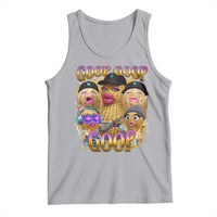 Funny Burnt Peanut Goop Tank Top Bungulato 90s Bootleg Meme Trendy