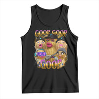 Funny Burnt Peanut Goop Tank Top Bungulato 90s Bootleg Meme Trendy