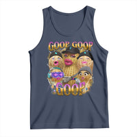 Funny Burnt Peanut Goop Tank Top Bungulato 90s Bootleg Meme Trendy