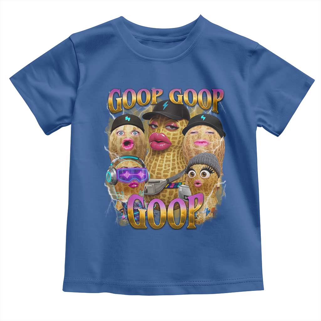 Funny Burnt Peanut Goop Toddler T Shirt Bungulato 90s Bootleg Meme Trendy