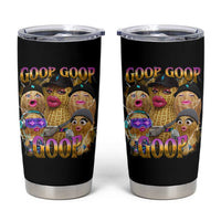 Funny Burnt Peanut Goop Tumbler Cup Bungulato 90s Bootleg Meme Trendy