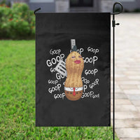 Funny Burnt Peanut Bungulator Garden Flag Mhmmm Goop Goop